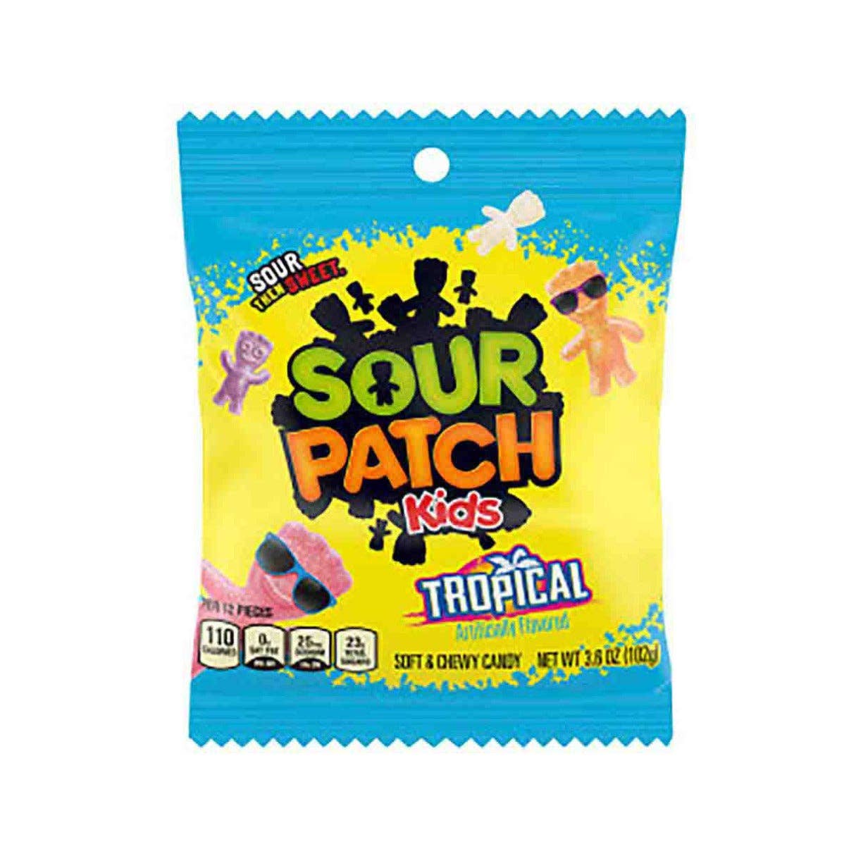 Sour Patch Kids Tropical 102 g (USA Direktimport)