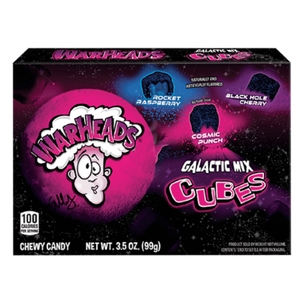 Warheads Galactic Cubes 99g