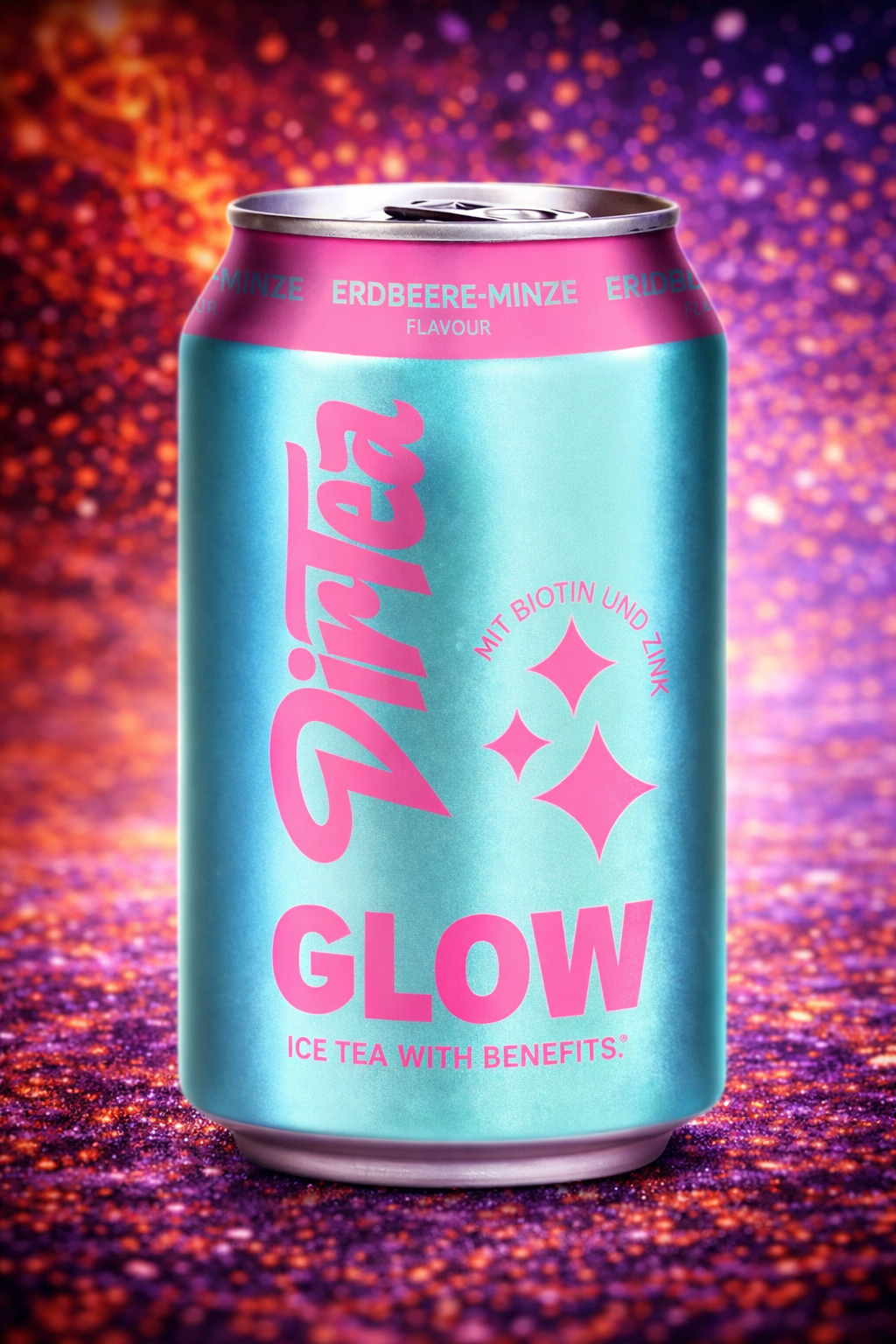 DirTea Glow Ice Tea – Erdbeere-Minze (Dosis)