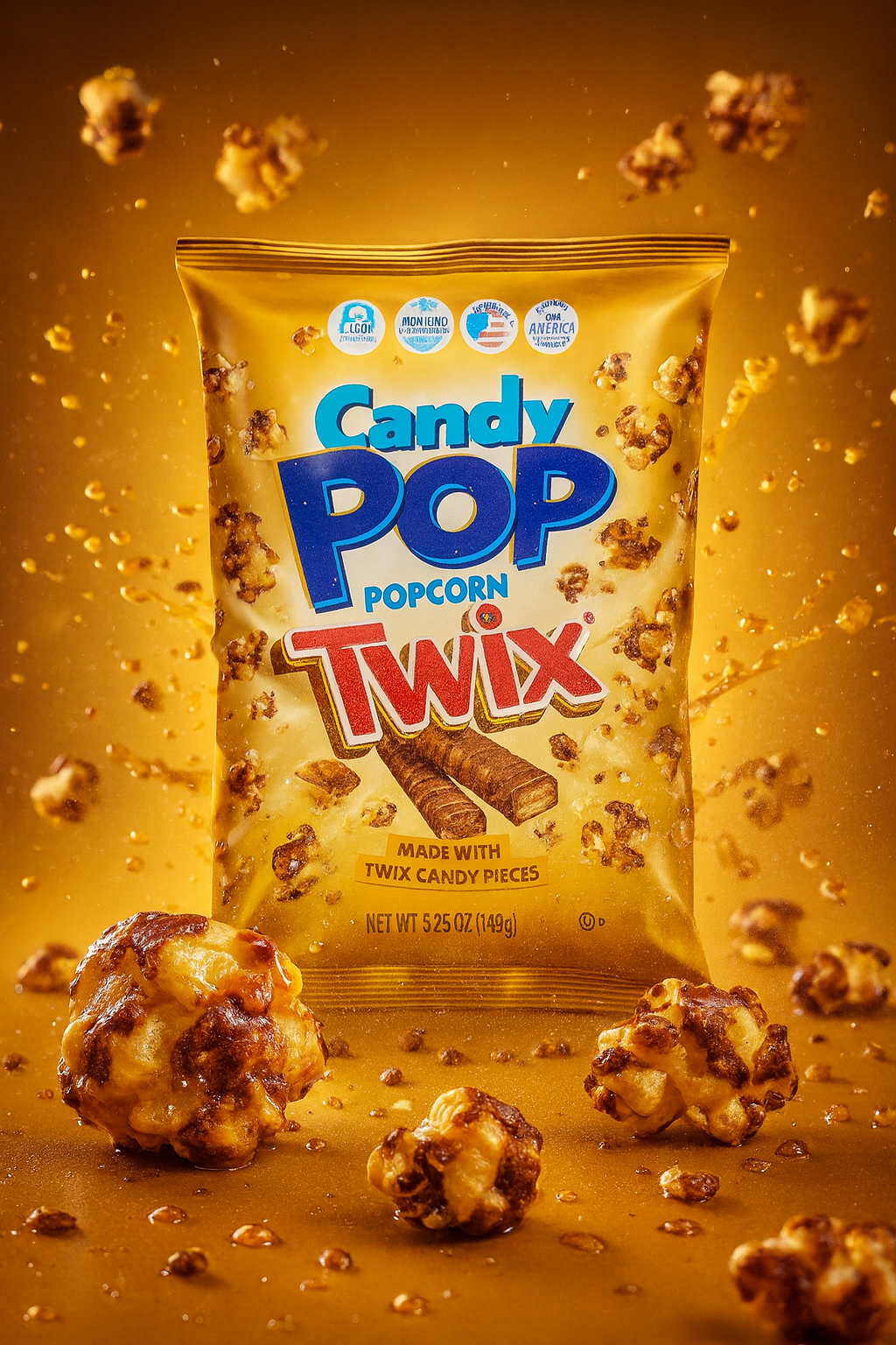 Candy Pop Popcorn - Twix - 28g (USA)