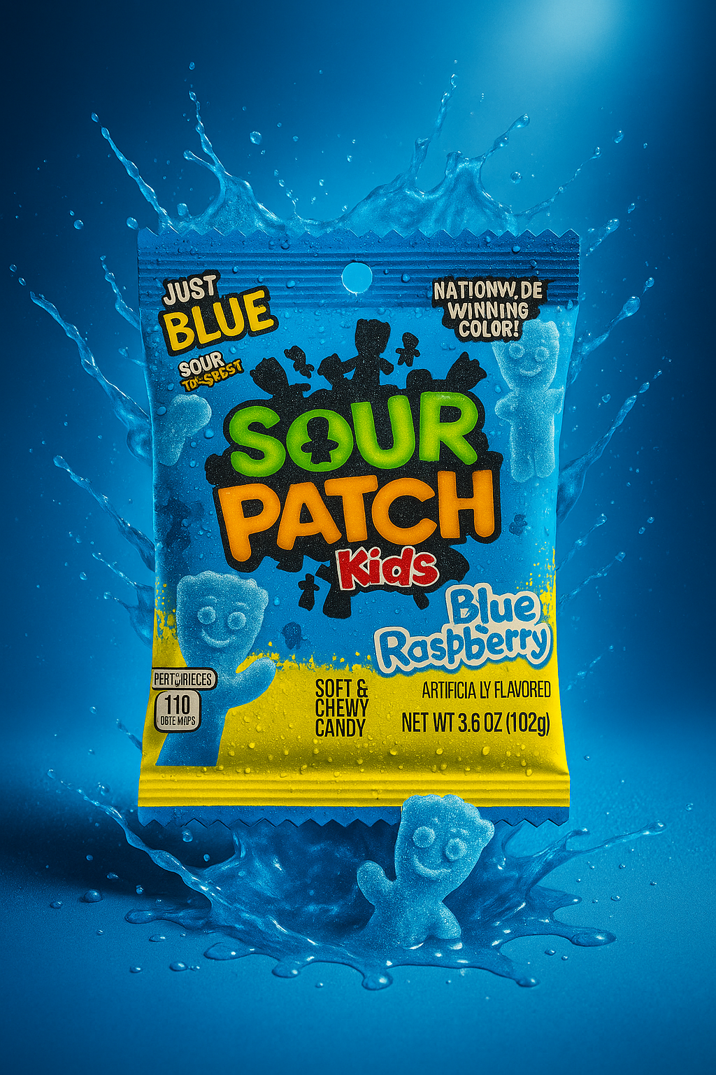 Sour Patch Kids Blue Raspberry 102g