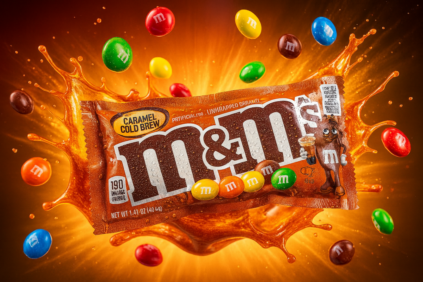 M&M's Caramel Cold Brew - USA Import