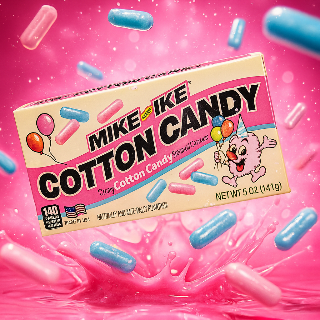 MIKE & IKE - Cotton Candy - 120g (USA)