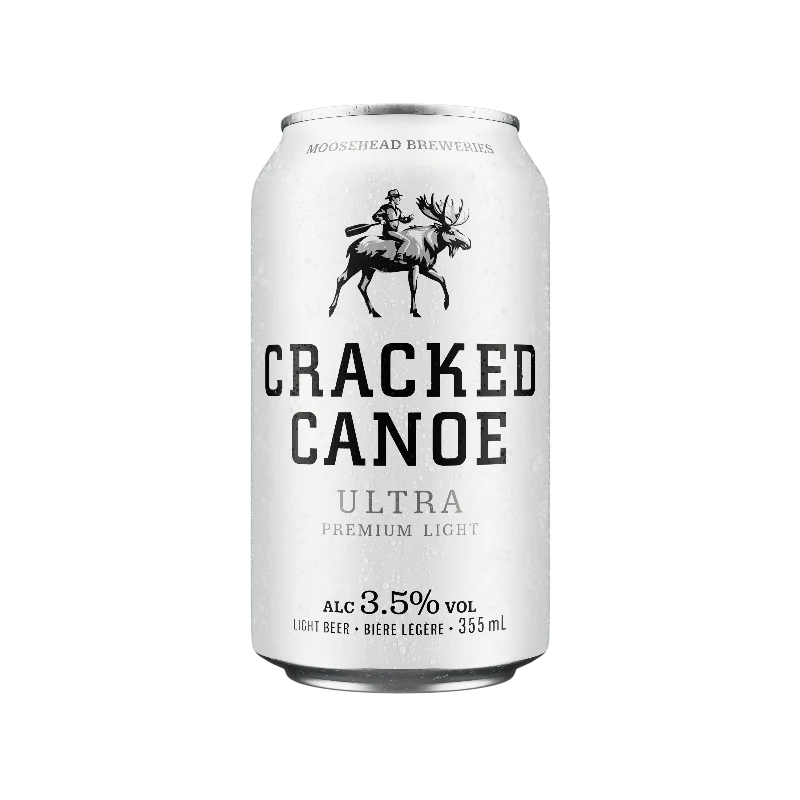 Moosehead Cracked Canoe 355 ml Dose - Kanada Import