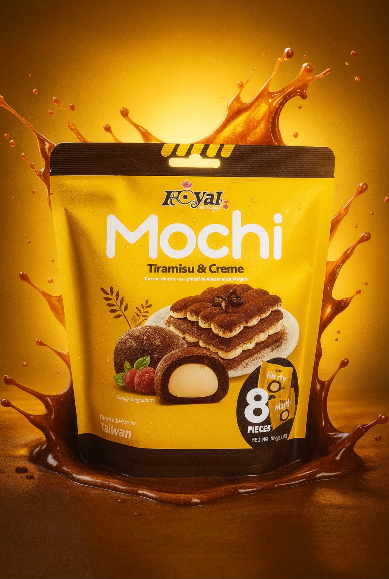 Royal Family - Mochi - Tiramisu & Creme - 120g