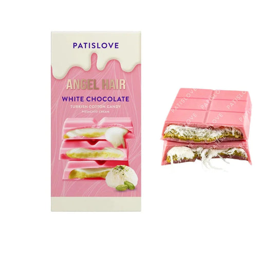 Angels Hair Chocolate 90g - White, Ruby, Milk