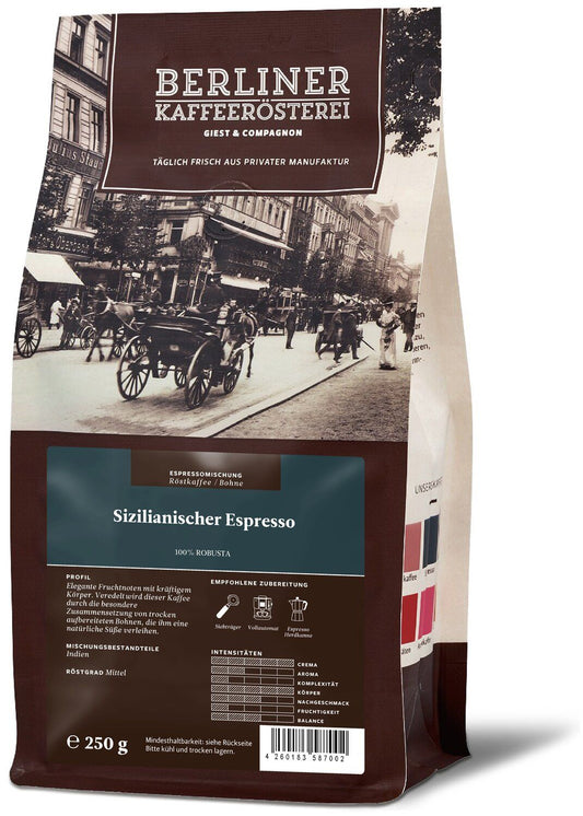 Berliner Kaffeerösterei - Sizilianischer Espresso