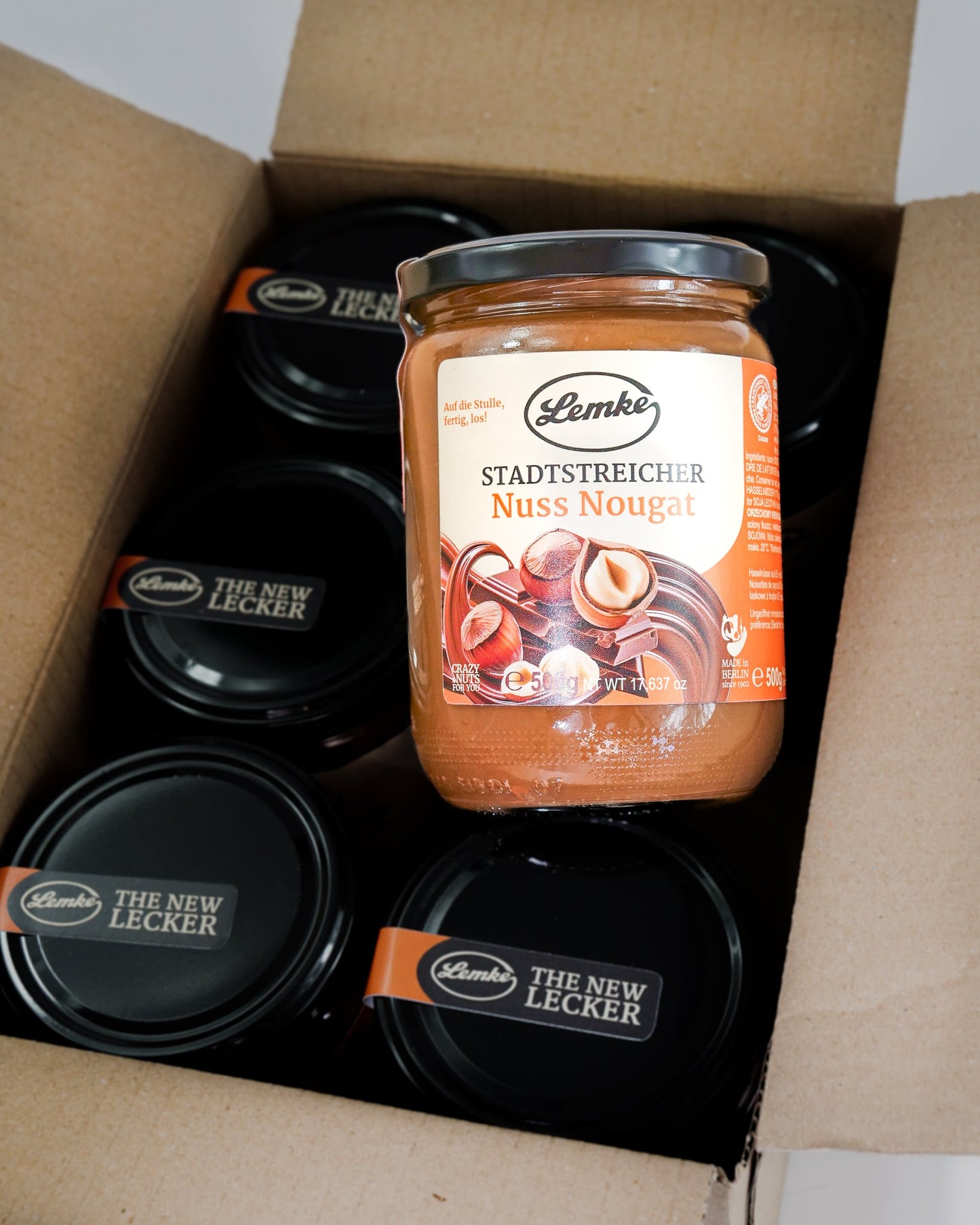 Stadtstreicher Nuss-Nougat 500g