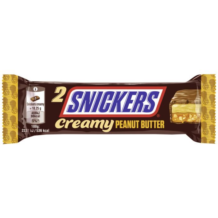 Snickers Creamy Peanut Butter 36,5g