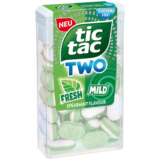 tic tac Two Spearmint Fresh & Mild 38,5g