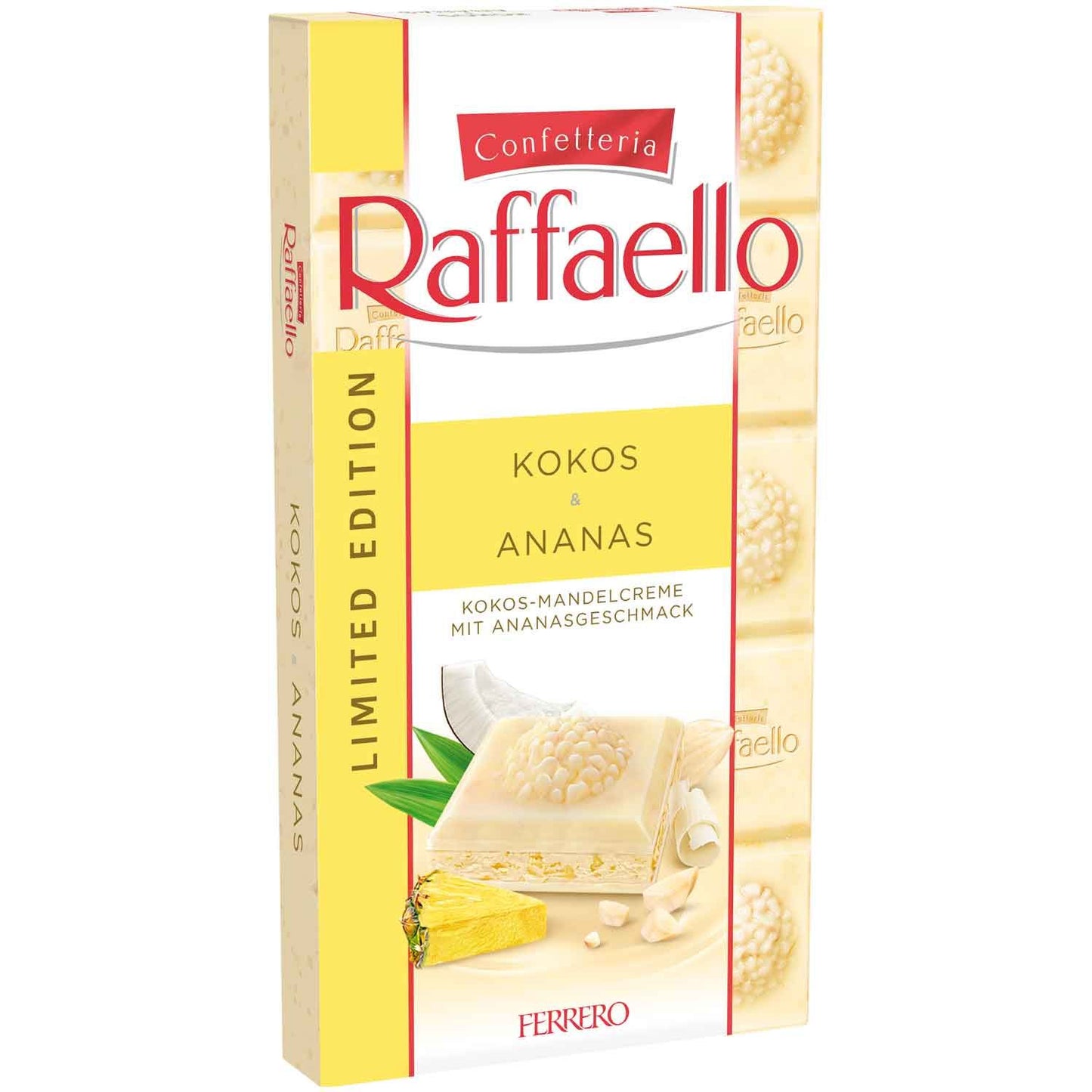 Raffaello Tafel Kokos & Ananas 90g - Limited Edition