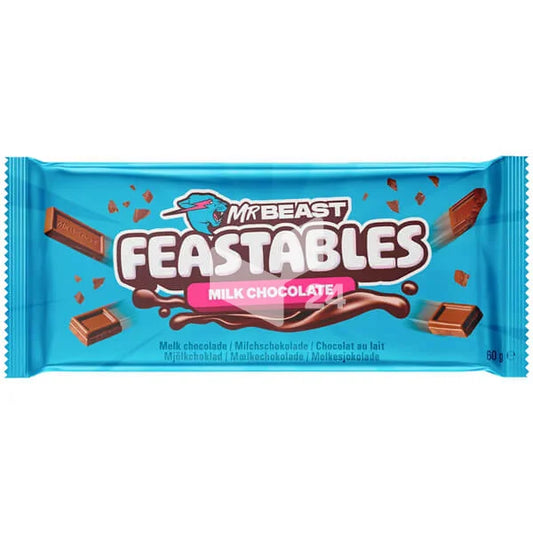 Mr Beast Feastables Milk Chocolate 60g - USA Import