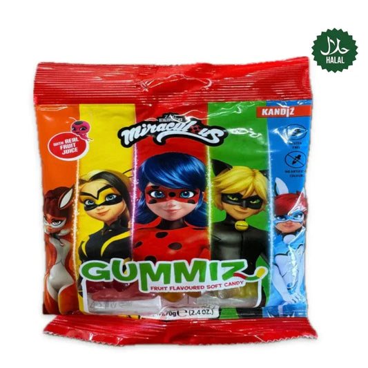 Miraculous Gummiz Worms 70g