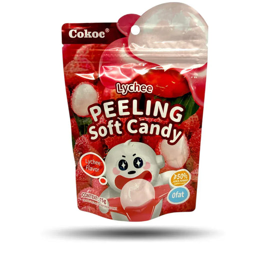 Cokoc Peeling Soft Candy Lychee 75g