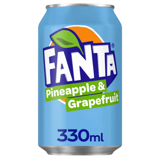 Fanta Pineapple & Grapefruit 330ml - UK Import