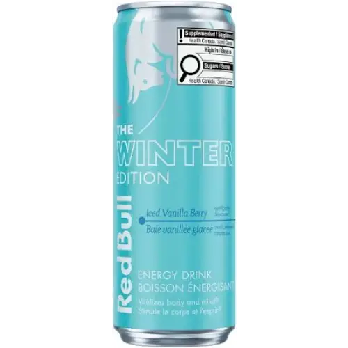 RED BULL Winter Edition Iced Vanilla Berry (250 ml)-(USA -Direktimport)