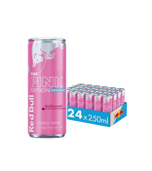 Red Bull Pink Edition Himbeere Schweden Original Hallonsmak Sugarfree 250 ml incl.Pfand