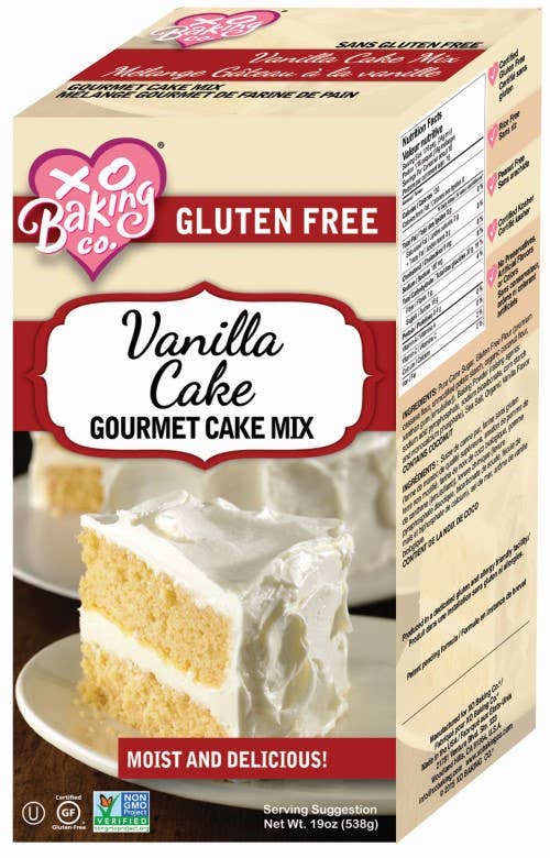 🍰 XO Baking Co. Vanilla Cake – Gourmet Cake Mix - (USA - Direktimport)