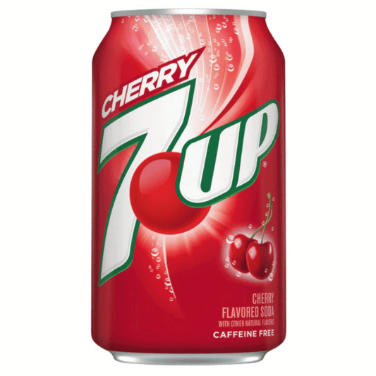 7UP Cherry 355ml - USA Import
