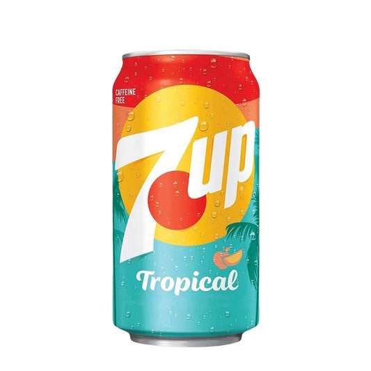 7UP Tropical 355ml - USA Import
