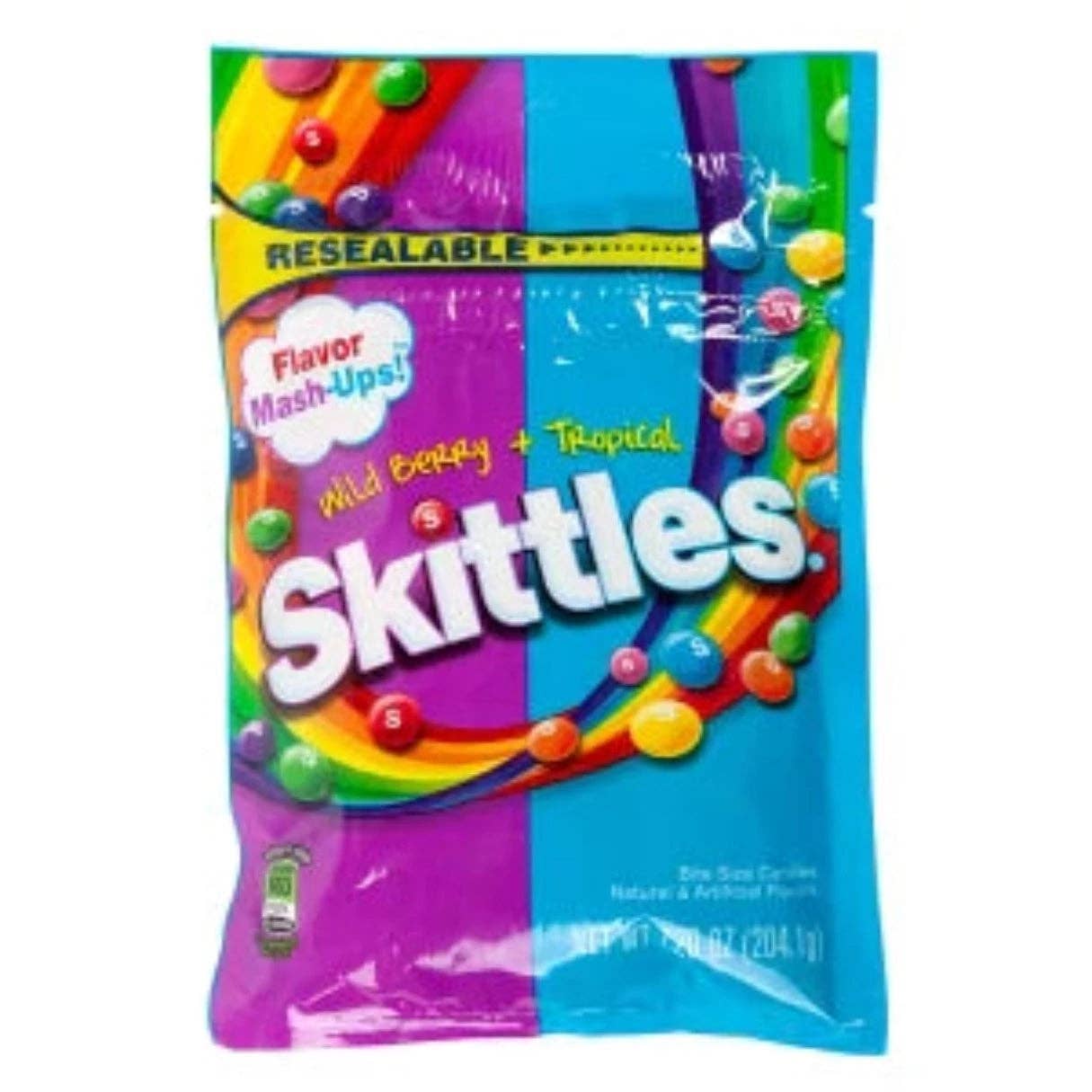 Skittles Flavor Mashups Tropical & Berry 204 g (USA)