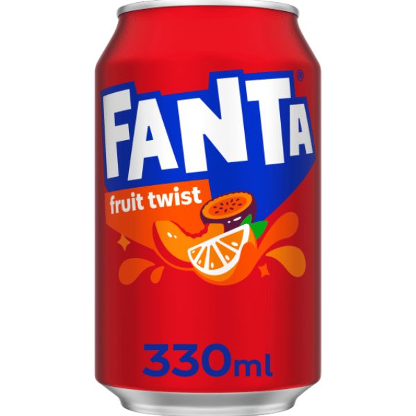 Fanta Fruit Twist 330ml - UK Import