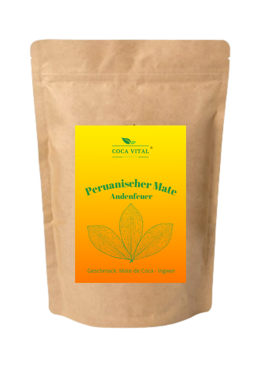 Andenfeuer (Mate de Coca + Ingwer)