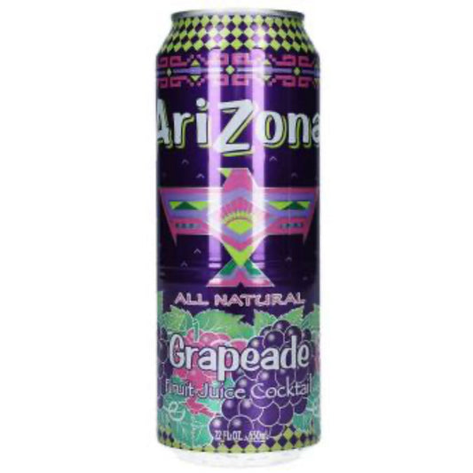 AriZona Grapeade All Natural - USA Import - 650ml
