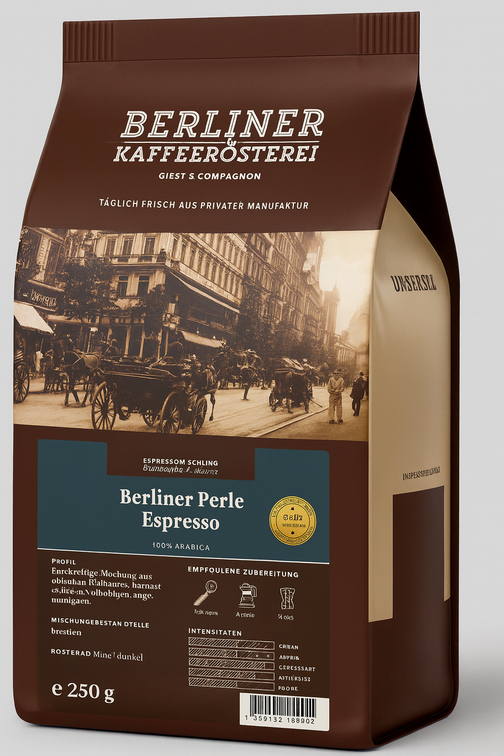 Berliner Kaffeerösterei - Berliner Perle Espresso