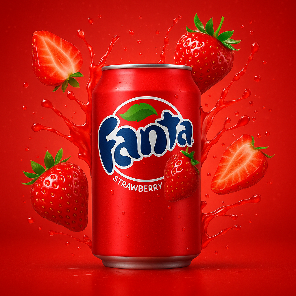 Fanta - Strawberry - 355ml (USA)