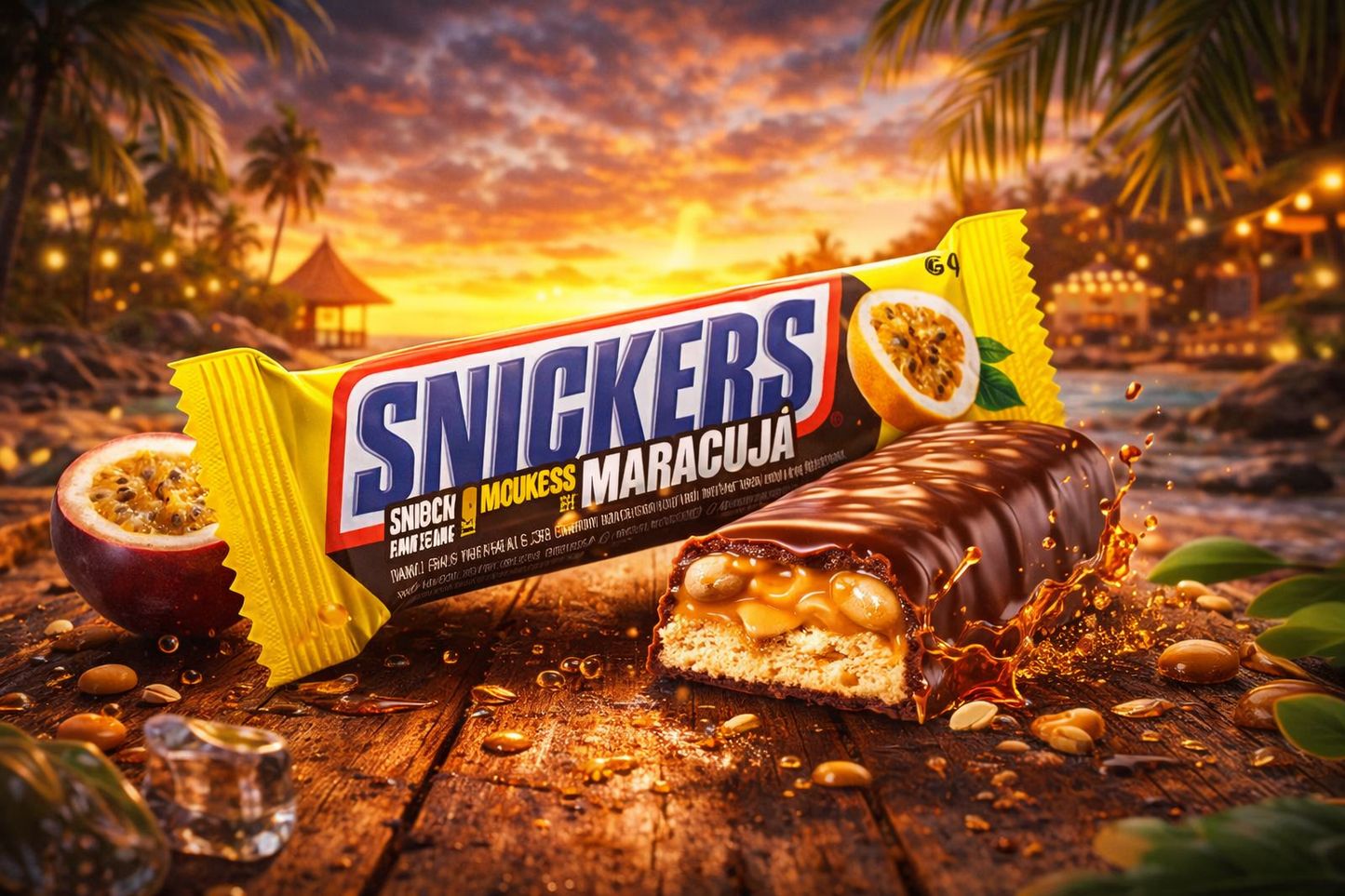 SNICKERS - MARACUJA - 42G - (BRASILIEN)