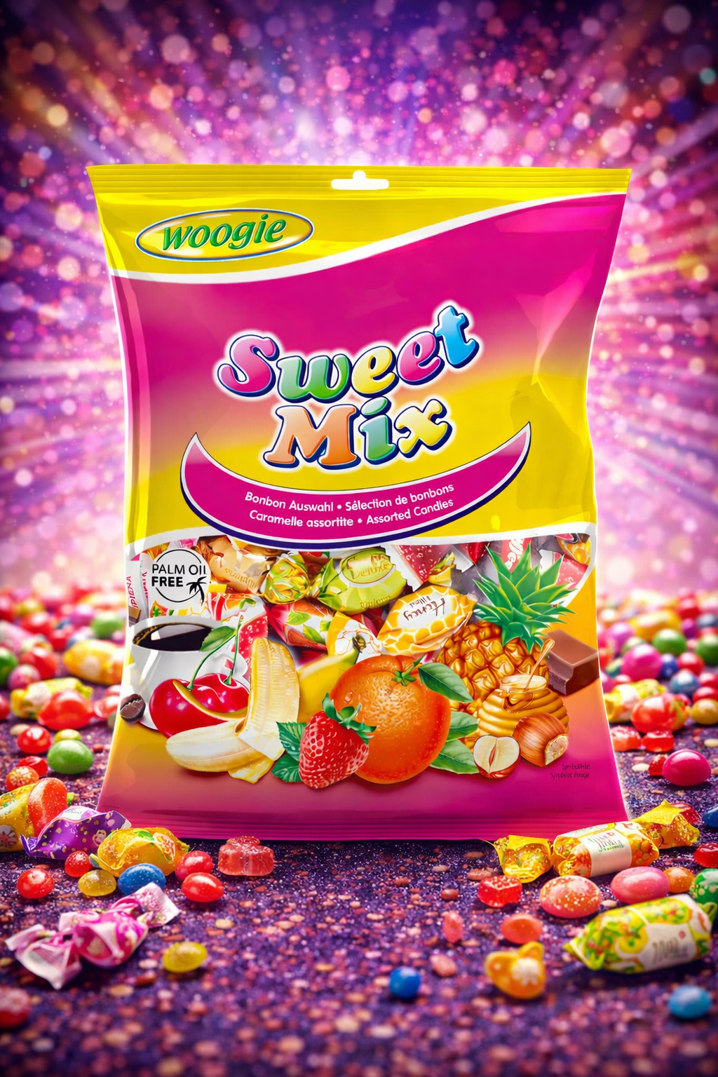 🍬 Woogie Sweet Mix – Assorted Candies  Bunte Bonbon-Mischung | Palmölfrei | Fruchtig & cremig