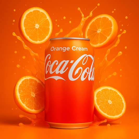 Coca Cola Orange Cream 355ml (USA)