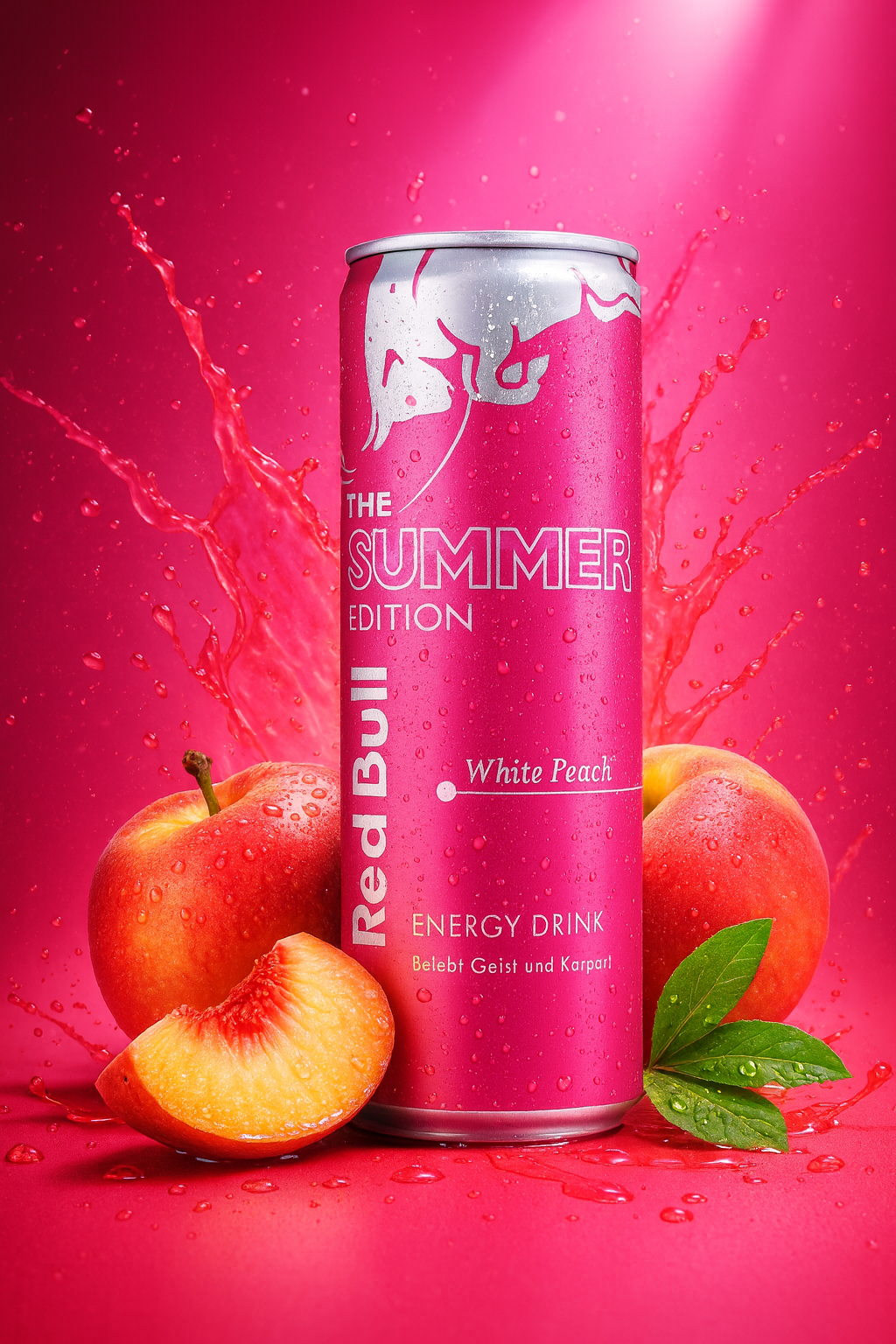 Red Bull Energy Drink Summer Edition White Peach 250ml