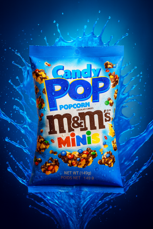 Candy Pop Popcorn - M&M's Minis - 28g (USA)