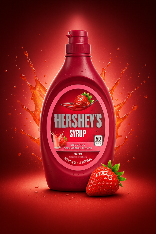 Hershey’s Strawberry Syrup Bottle