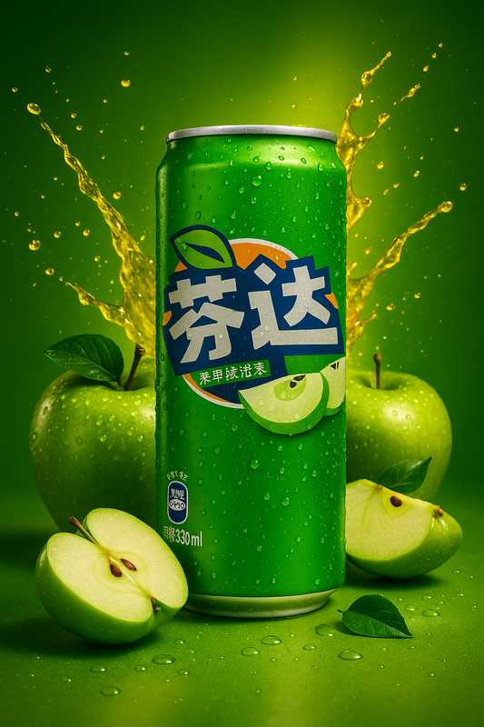 Fanta Apple - 330ml (CHINA)