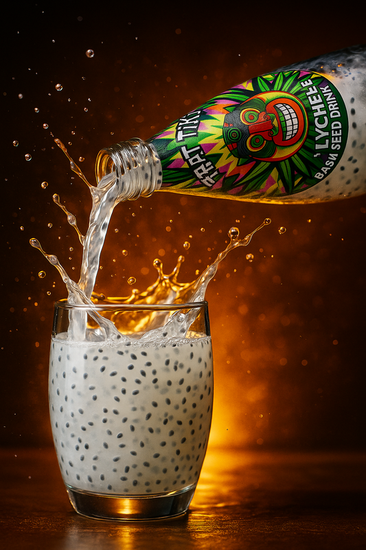 Thai Tiki - Basil Seed - Lychee - 290ml (Vitnam / THAILAND)