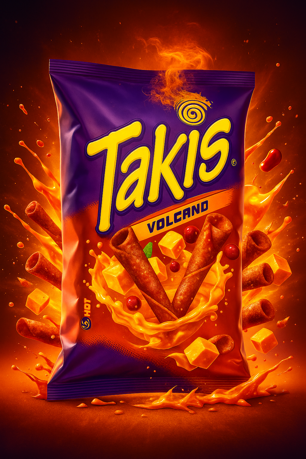 Takis Chips - Volcano - 100g (Spanien - Import)