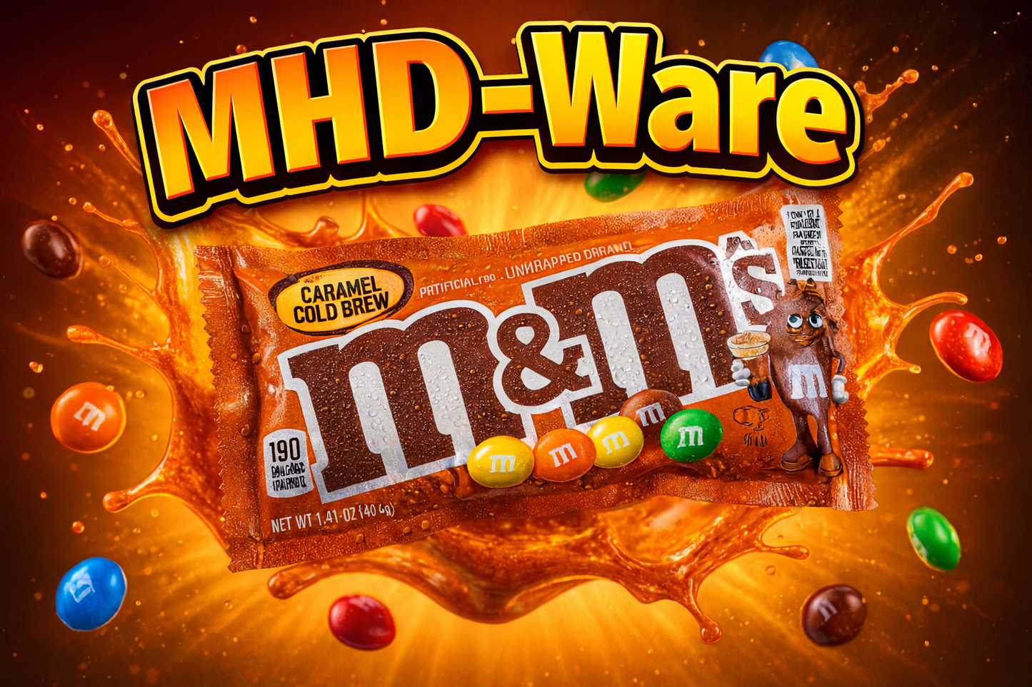 M&M's Caramel Cold Brew - USA Import (MHD - Ware!!!)