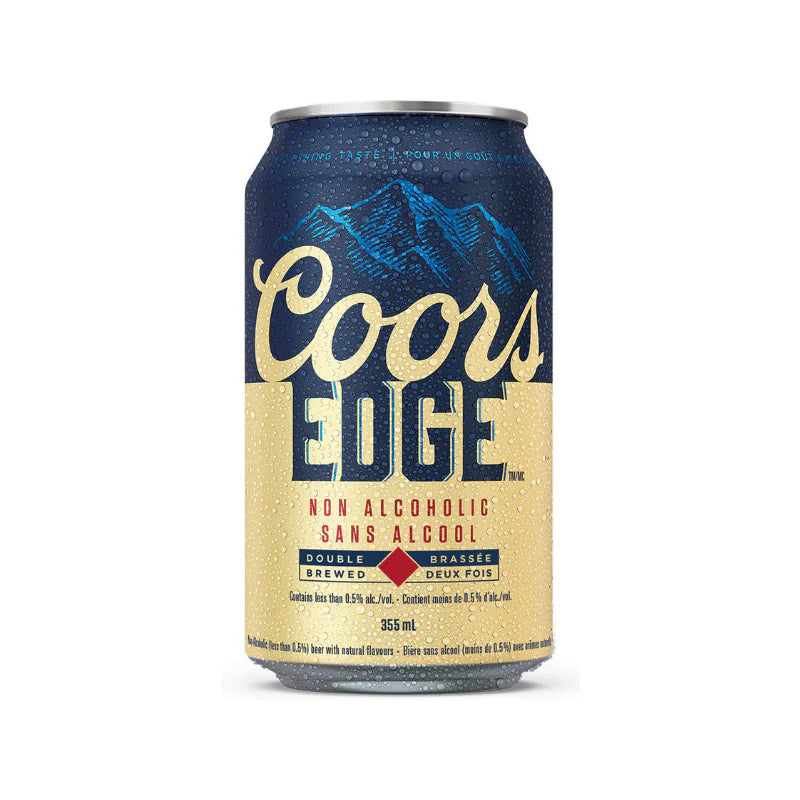 Coors Edge Non-Alc 355 ml Dose - !!!alkohol frei!!! - USA Import