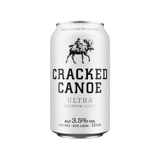 Moosehead Cracked Canoe 355 ml Dose - Kanada Import