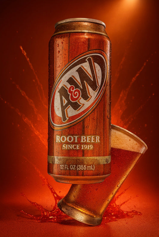 A&W ROOT BEER 355ML - USA Import