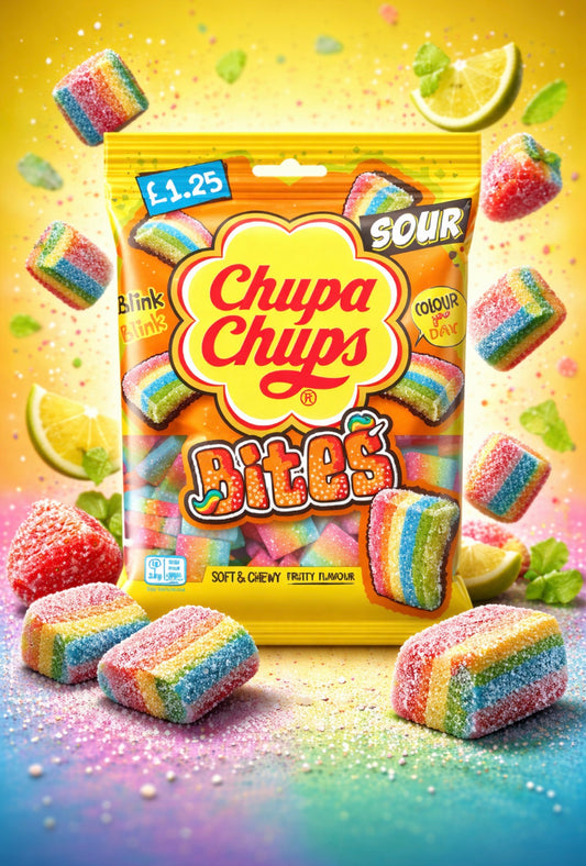 Chupa Chups Bites Sour – 120g
