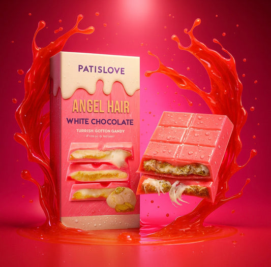 Angels Hair  Chocolate 90g - White, Ruby, Milk