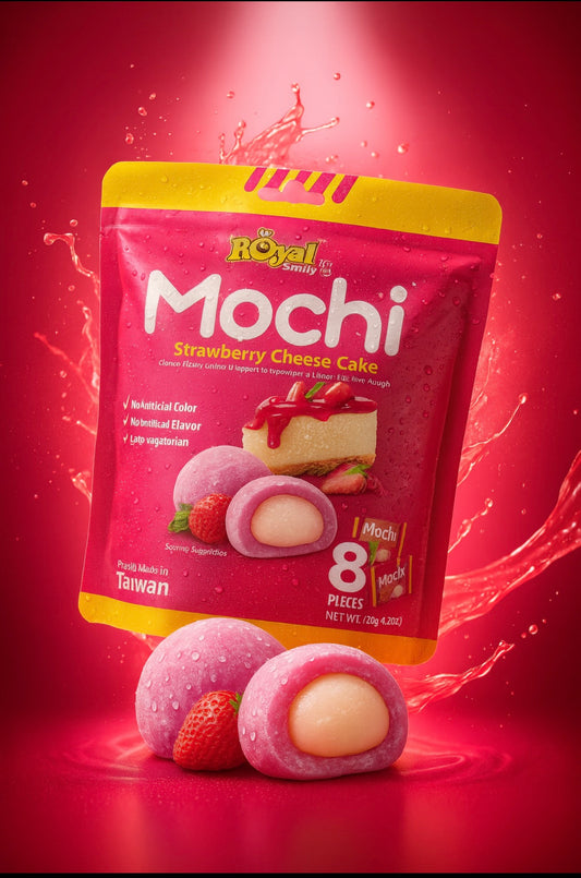Royal Family - Mochi - Strawberry Cheese Cake - 120g