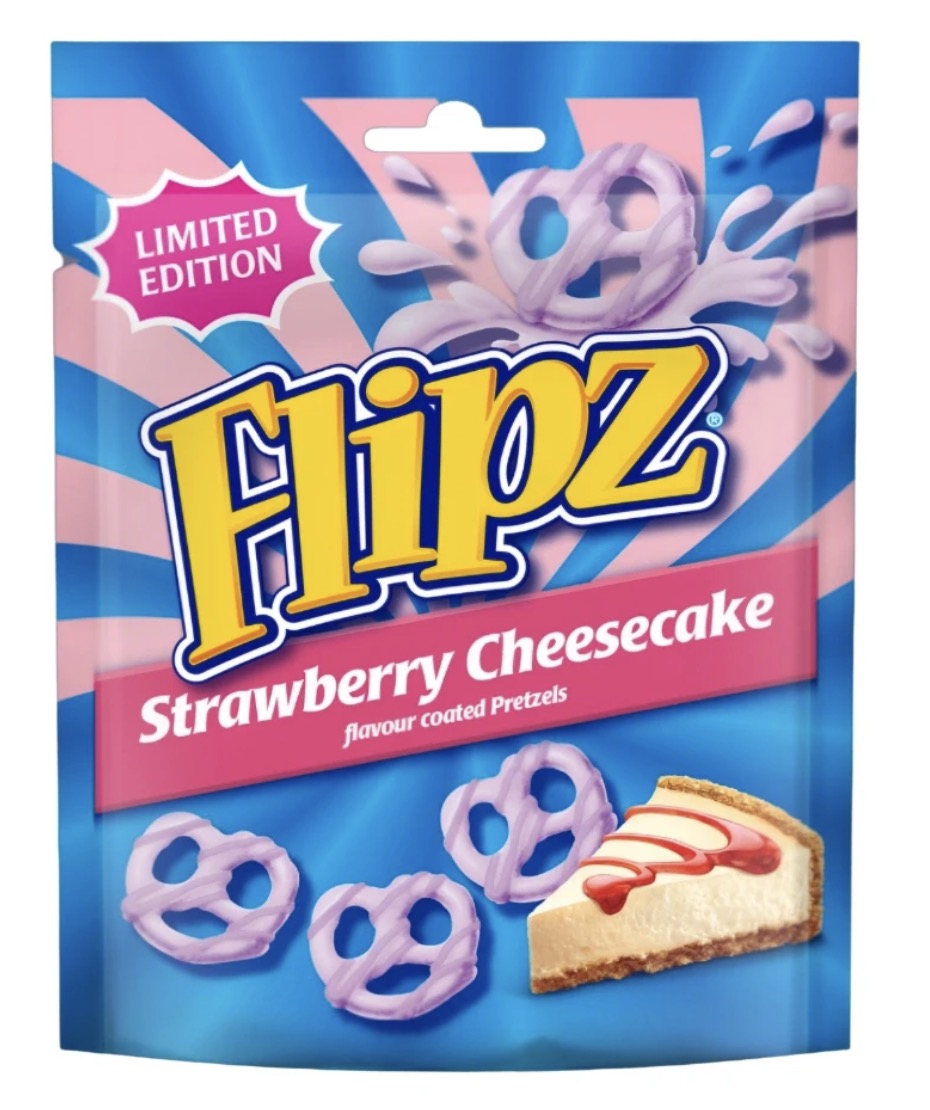 Flipz Strawbery Cheesecake Limited Edition 90g ( USA )