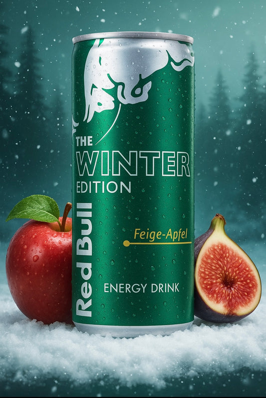 Red Bull Winter Edition  Feige Apfel 250 ml Redbull Inkl. Pfand limitiert