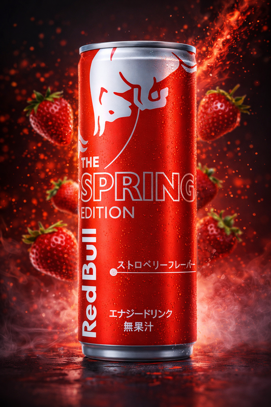 Red Bull Spring Edition – Strawberry (Energy Drink)-250 ml -(Japan)
