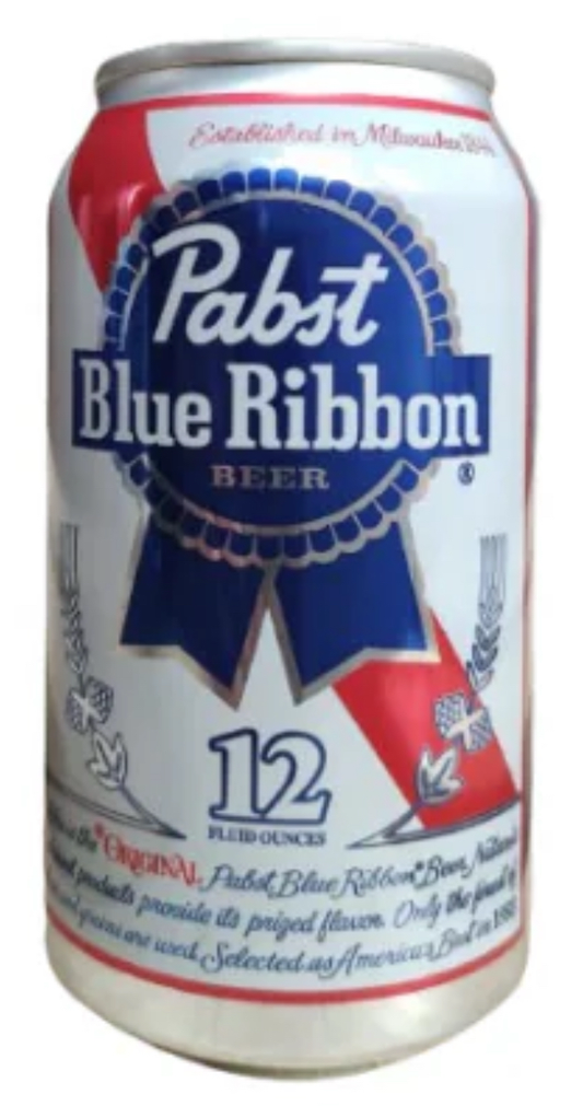 Pabst Blue Ribbon - 355ml - Originalimport – in Deutschland nur schwer erhältlich- RARITÄT